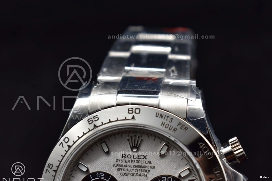 Daytona SA4130 V2 Bracelet Edition 1:1 on Dial Meteorite Best QF SS 116509 0503